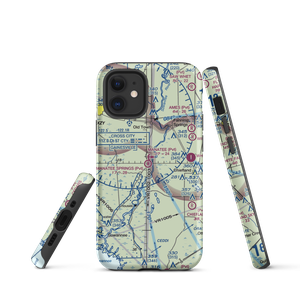 Manatee Springs Airport (5FD0) VFR Sectional  Tough iPhone Case