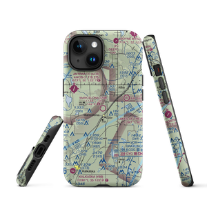 Mancelona Municipal Airport (D90) VFR Sectional  Tough iPhone Case