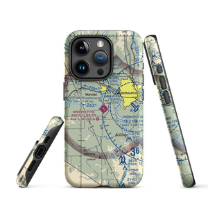 Mandan Municipal Airport (Y19) VFR Sectional  Tough iPhone Case