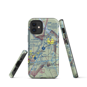 Manhattan Regional Airport (MHK) VFR Sectional  Tough iPhone Case