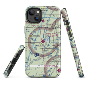 Manila Municipal Airport (MXA) VFR Sectional  Tough iPhone Case