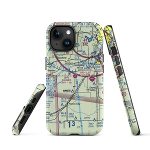 Manito Mitchell Airport (C45) VFR Sectional  Tough iPhone Case