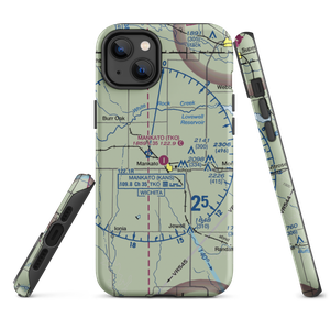 Mankato Airport (TKO) VFR Sectional  Tough iPhone Case