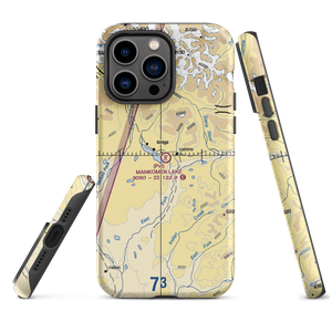 Mankomen Lake Airport (4AK5) VFR Sectional  Tough iPhone Case