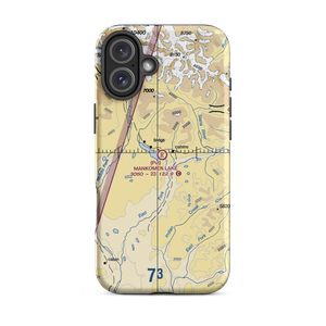 Mankomen Lake Airport (4AK5) VFR Sectional  Tough iPhone Case