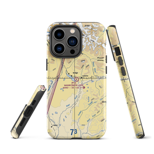 Mankomen Lake Airport (4AK5) VFR Sectional  Tough iPhone Case