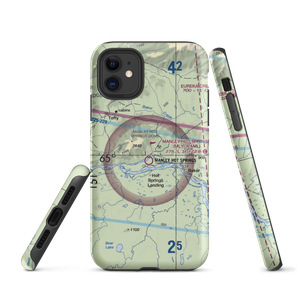 Manley Hot Springs Airport (MLY) VFR Sectional  Tough iPhone Case