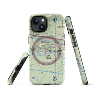 Manley Hot Springs Airport (MLY) VFR Sectional  Tough iPhone Case