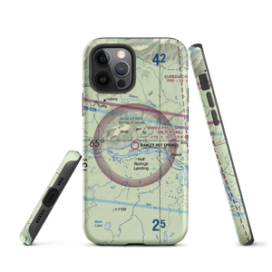 Manley Hot Springs Airport (MLY) VFR Sectional  Tough iPhone Case