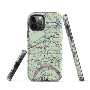 Mann Airport (VG28) VFR Sectional  Tough iPhone Case