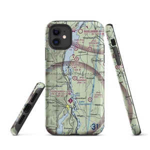 Manning Personal Airstrip (VT10) VFR Sectional  Tough iPhone Case