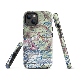 Manor Landing Airport (9PS8) VFR Sectional  Tough iPhone Case