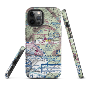 Manor Landing Airport (9PS8) VFR Sectional  Tough iPhone Case