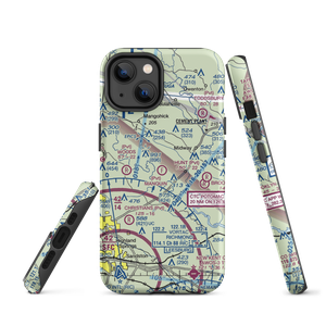 Manquin Flight Park Ultralightport (04VG) VFR Sectional  Tough iPhone Case