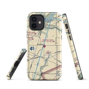 Mansfield Airport (8W3) VFR Sectional  Tough iPhone Case