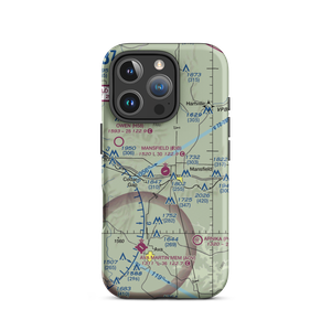 Mansfield Municipal Airport (03B) VFR Sectional  Tough iPhone Case