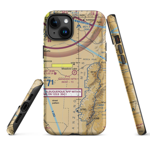 Manzano-Mountain Air Ranch Airport (NM89) VFR Sectional  Tough iPhone Case