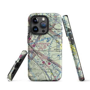 Mapes Ranch Airport (5CL3) VFR Sectional  Tough iPhone Case