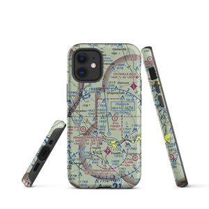 Maple Cave Park Airport (93PA) VFR Sectional  Tough iPhone Case