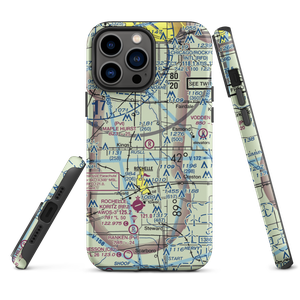 Maple Hurst Farms Airport (LL74) VFR Sectional  Tough iPhone Case