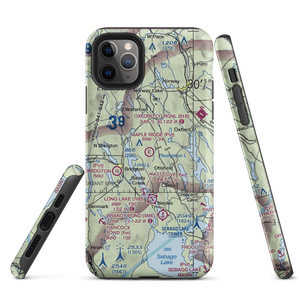 Maple Ridge Airport (03ME) VFR Sectional  Tough iPhone Case