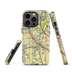 Maples Field (1E9) VFR Sectional  Tough iPhone Case