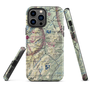 Marcy Field (1I1) VFR Sectional  Tough iPhone Case