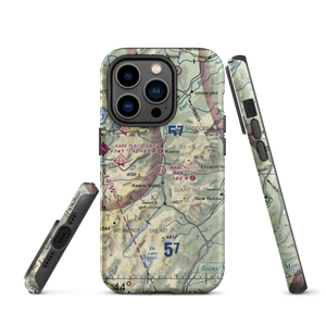 Marcy Field (1I1) VFR Sectional  Tough iPhone Case