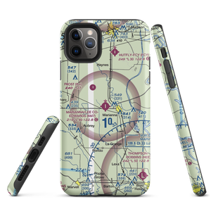 Marianna Lee County Steve Edwards Field (6M7) VFR Sectional  Tough iPhone Case