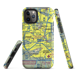 Maricopa Medical Center Heliport (20E) VFR Sectional  Tough iPhone Case