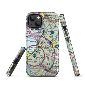 Marina Municipal Airport (OAR) VFR Sectional  Tough iPhone Case