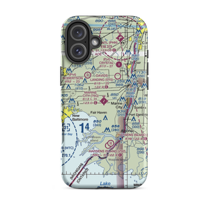 Marine City Airport (76G) VFR Sectional  Tough iPhone Case