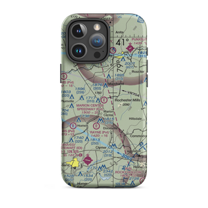 Marion Center Speedway Airport (PN57) VFR Sectional  Tough iPhone Case