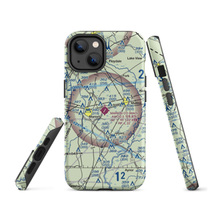 Marion County Airport (MAO) VFR Sectional  Tough iPhone Case