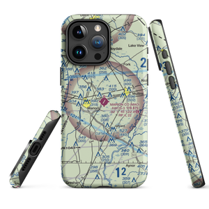 Marion County Airport (MAO) VFR Sectional  Tough iPhone Case