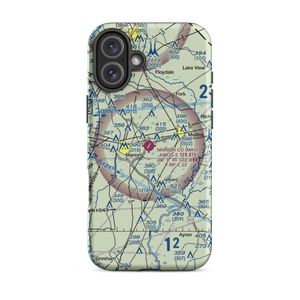 Marion County Airport (MAO) VFR Sectional  Tough iPhone Case