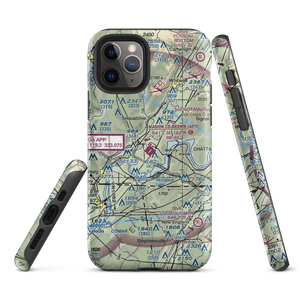 Marion County Brown Field (APT) VFR Sectional  Tough iPhone Case