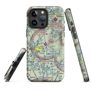 Marion Municipal Airport (MNN) VFR Sectional  Tough iPhone Case