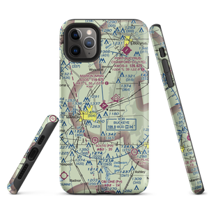 Marion Municipal Airport (MNN) VFR Sectional  Tough iPhone Case