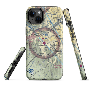 Mariposa Yosemite Airport (MPI) VFR Sectional  Tough iPhone Case