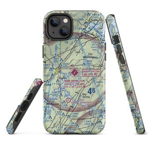 Mark Anton Airport (2A0) VFR Sectional  Tough iPhone Case