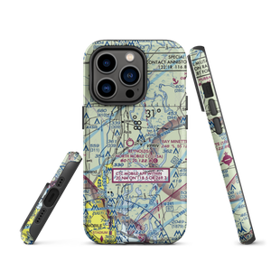 Mark Reynolds/North Mobile County Airport (15A) VFR Sectional  Tough iPhone Case