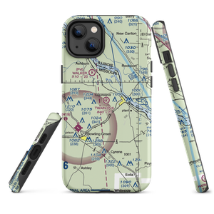 Mark Twain Air Park (4MO6) VFR Sectional  Tough iPhone Case