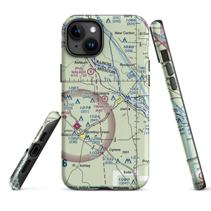 Mark Twain Air Park (4MO6) VFR Sectional  Tough iPhone Case