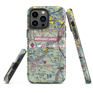 Markley Farm Airport (OH24) VFR Sectional  Tough iPhone Case