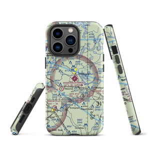 Marksville Municipal Airport (MKV) VFR Sectional  Tough iPhone Case