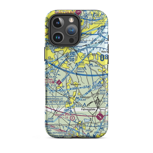 Marlboro Airport (2N8) VFR Sectional  Tough iPhone Case