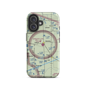 Marlette Township Airport (77G) VFR Sectional  Tough iPhone Case