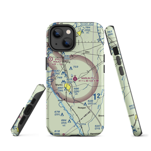 Marlin Airport (T15) VFR Sectional  Tough iPhone Case