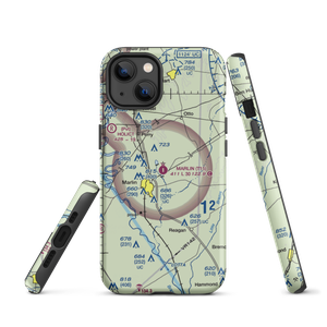 Marlin Airport (T15) VFR Sectional  Tough iPhone Case